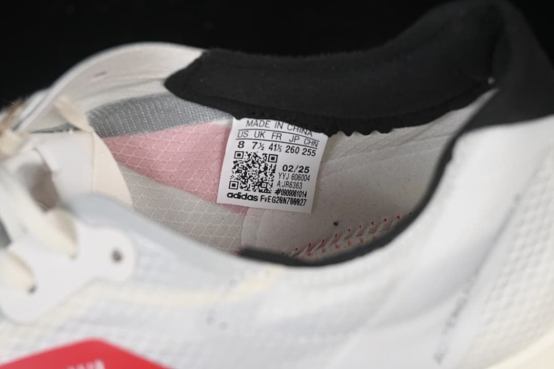 adidas Adizero Adios Pro 4 Running Shoes White Red JR6363