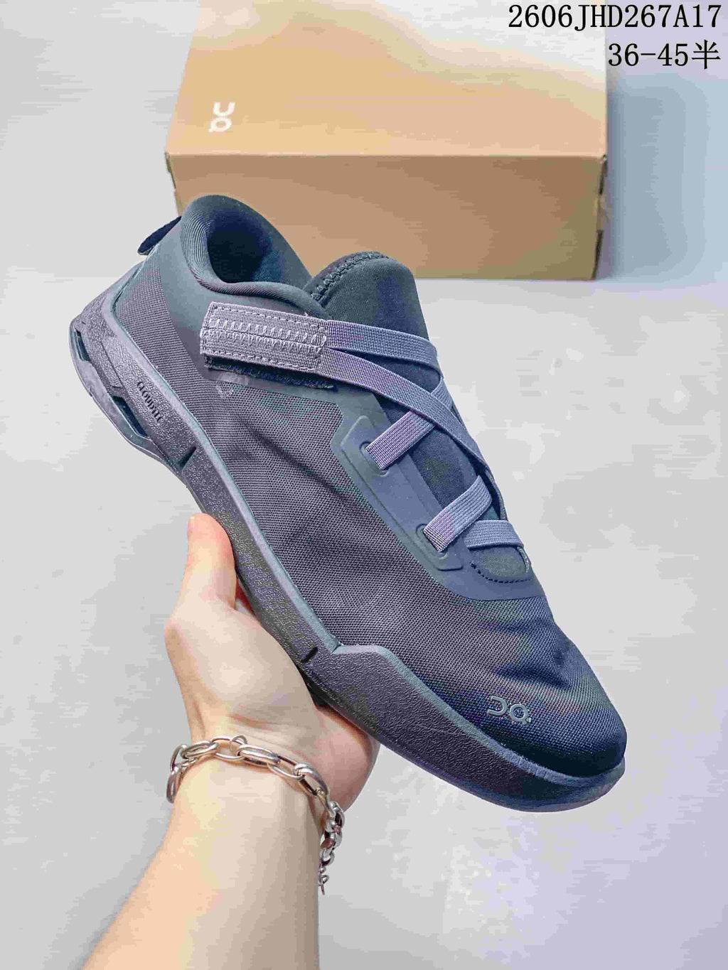 On Cloudnova Moon Sneakers in Slate Blue
