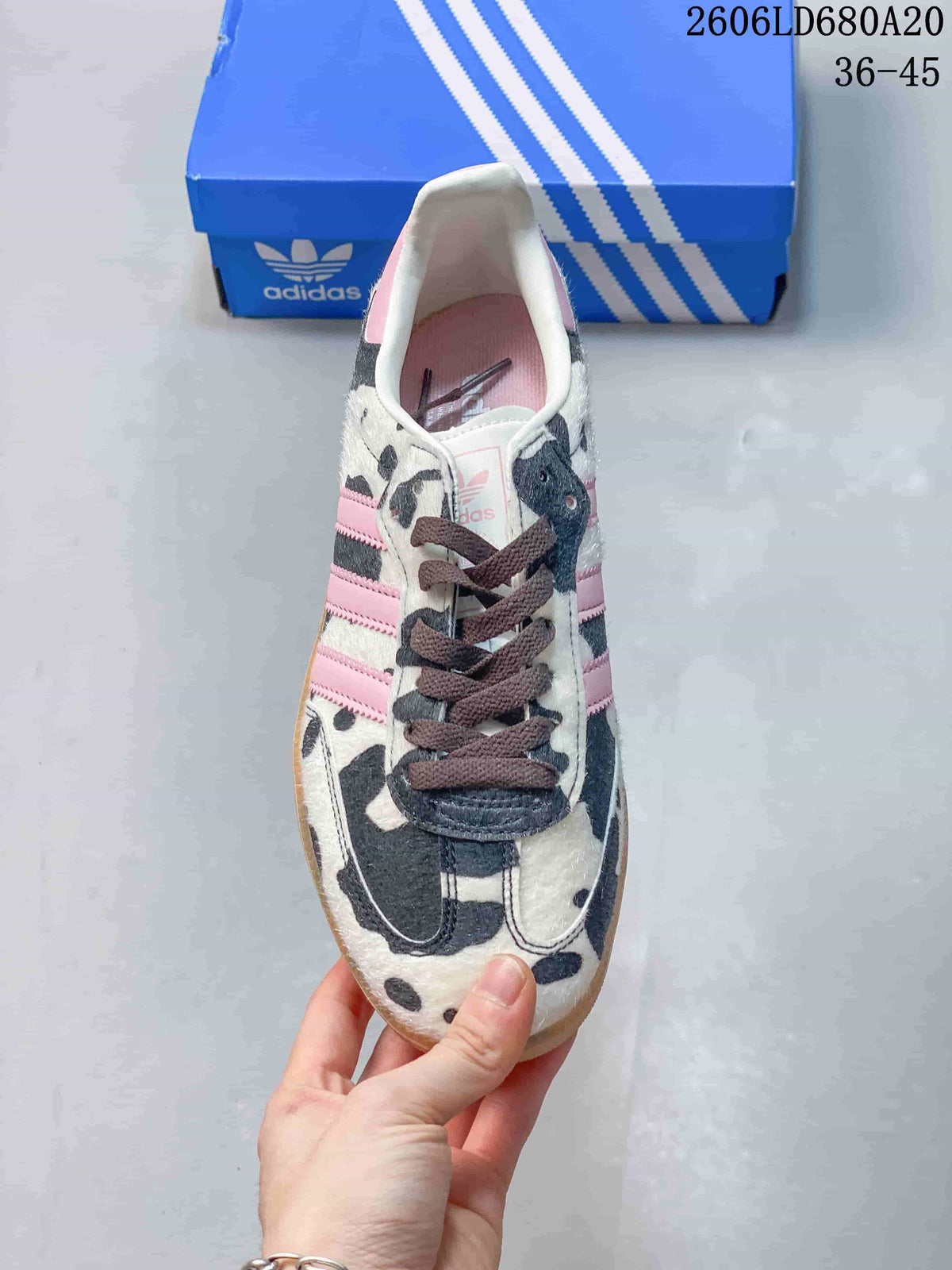 Adidas Originals Samba OG Cow Print Sneakers KK2239