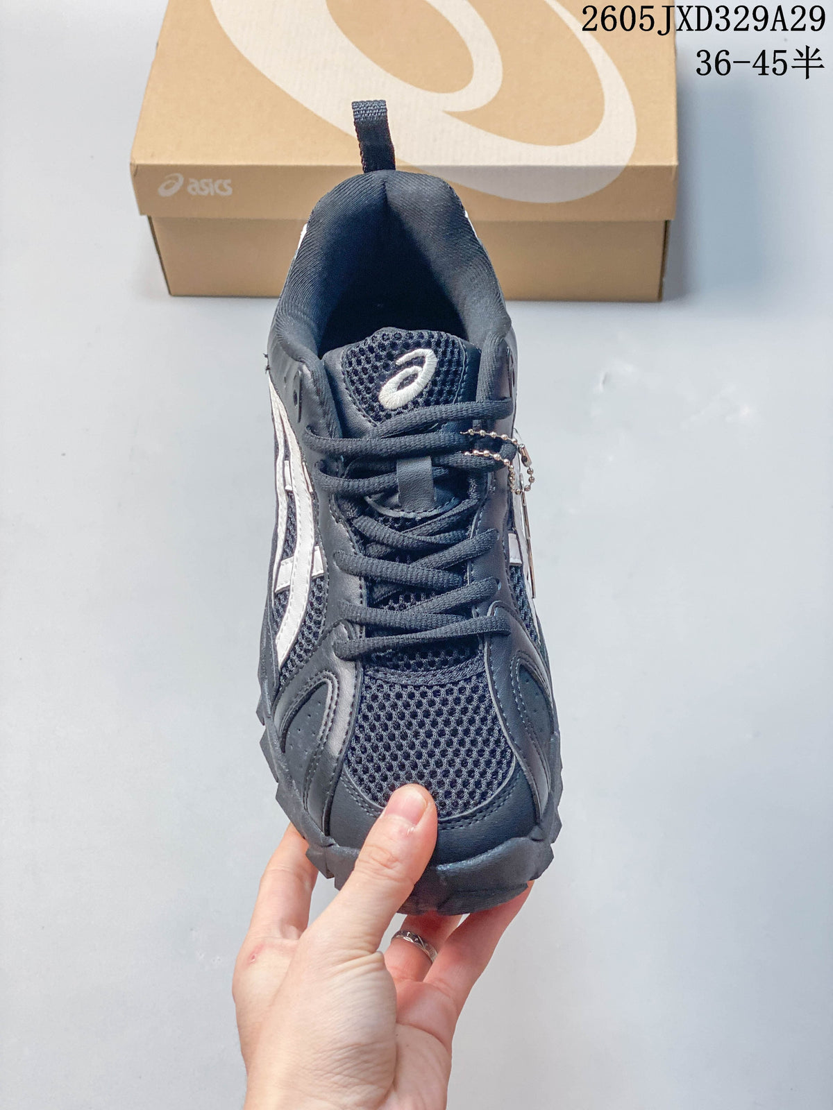 ASICS GNY Casual Sneakers, Charcoal and White, 1183C557