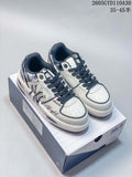 MLB Chunky Liner Low-Top Sneakers, White and Navy