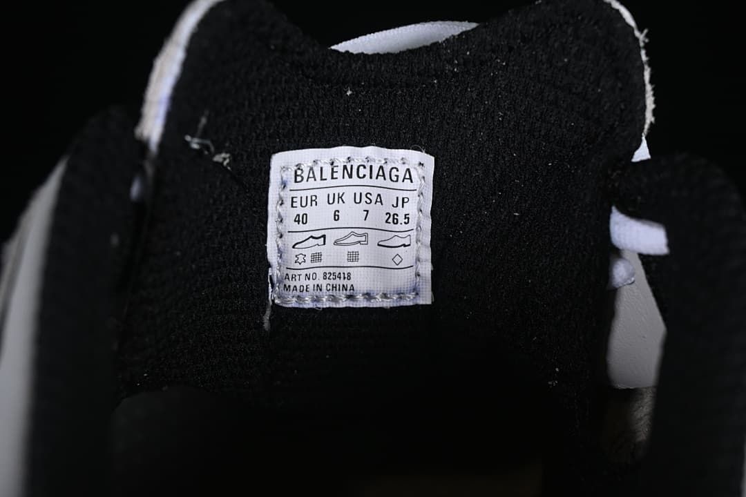 Balenciaga Monday Low-Top Sneakers in Grey, White and Yellow