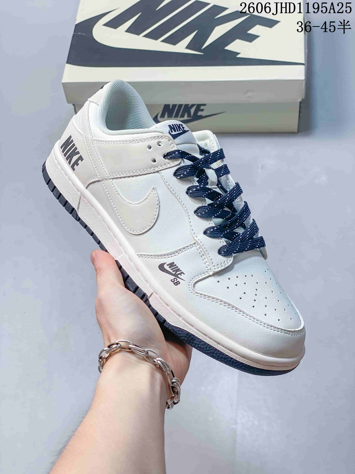 Nike Dunk Low x Louis Vuitton Print-Panel Sneakers