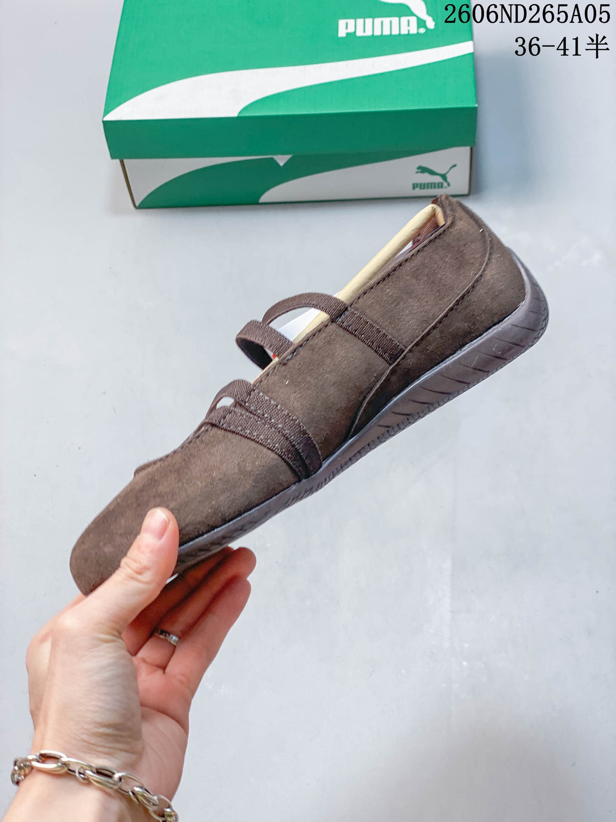 PUMA Speedcat Ballet Brown Low-Top Shoes