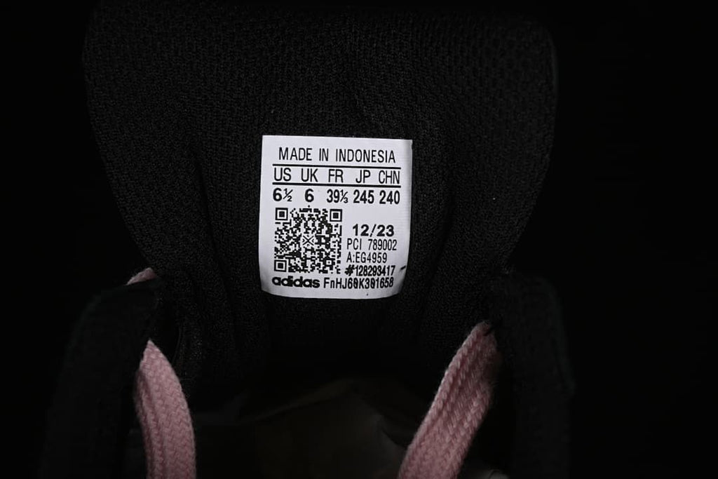 adidas Superstar EG4959 Black and Pink Sneakers