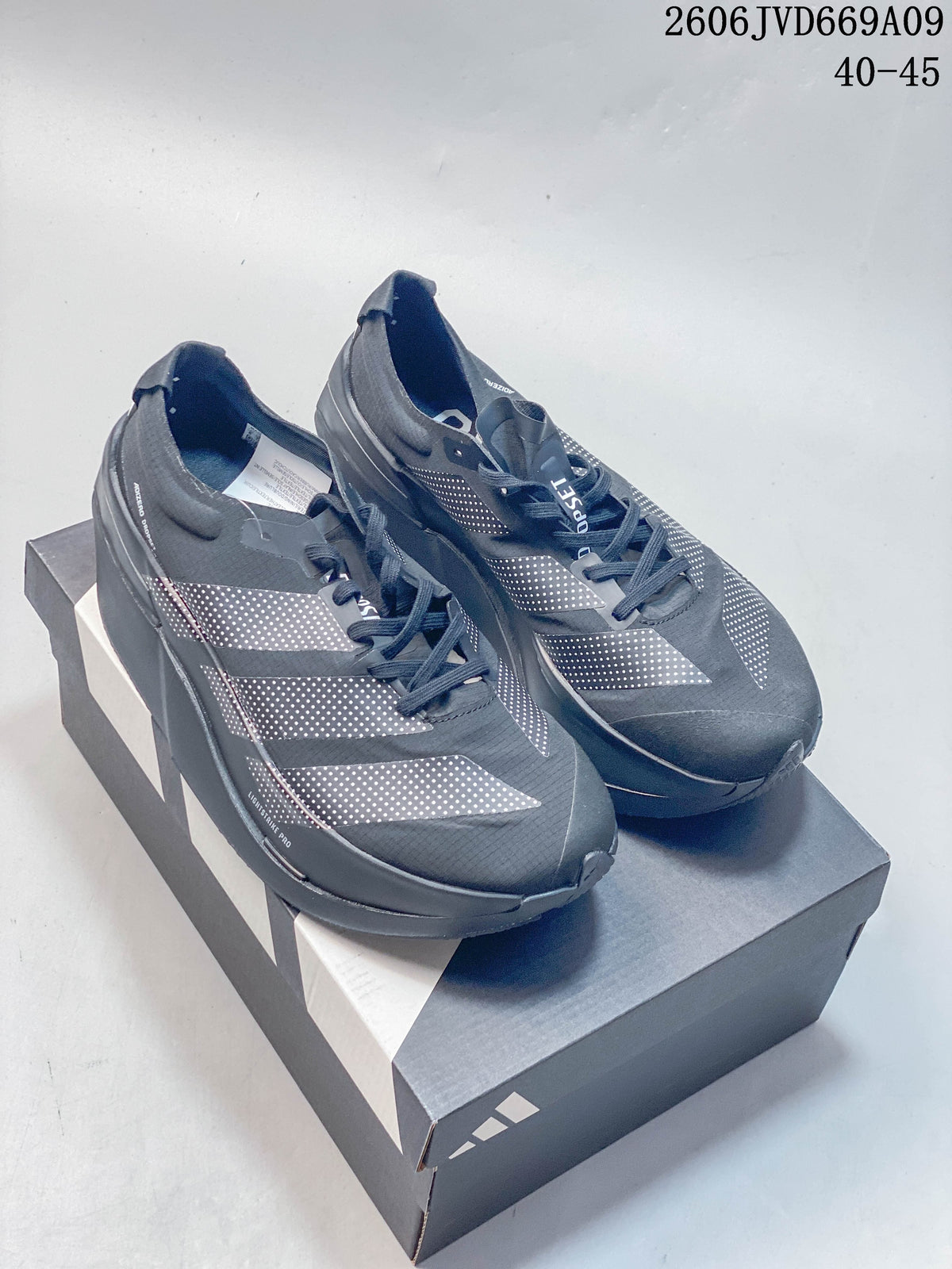 Adidas Adizero Dropset Elite Running Shoes, Dark Gray
