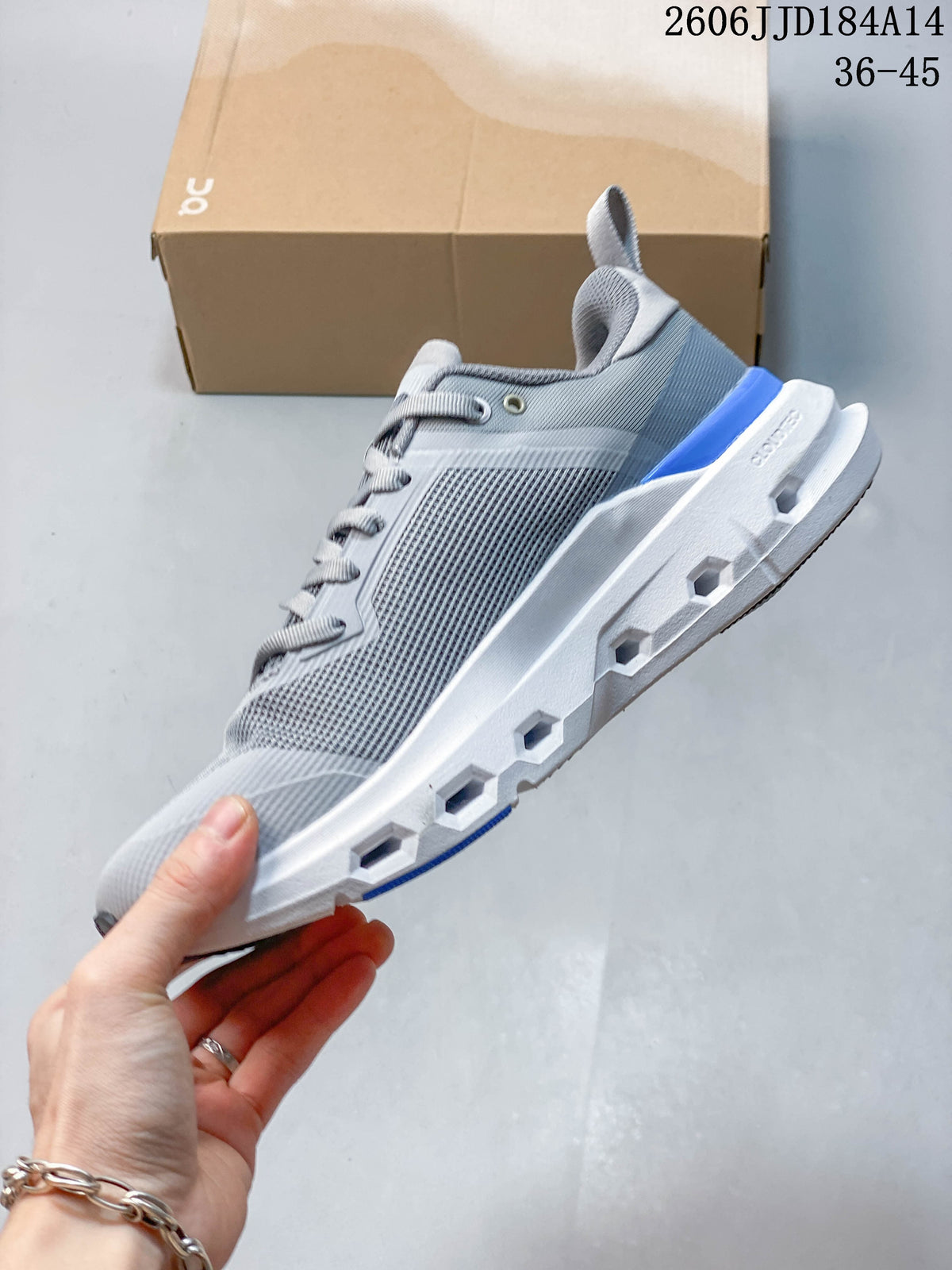 On Cloudpulse Next Women's Running Sneakers Gray Blue