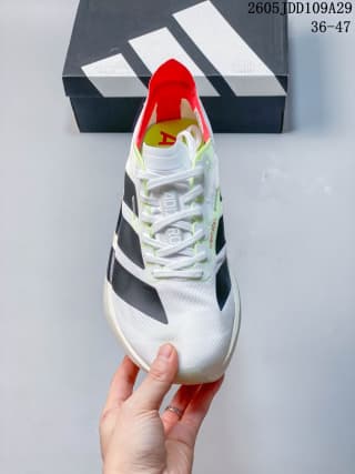Adidas Adizero Adios Pro 4 M Running Shoes White Black Red