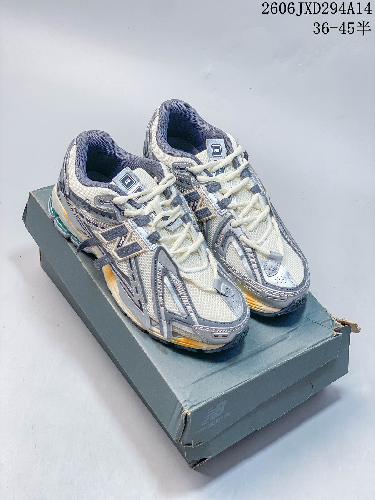 New Balance 1906 Sneakers in Cream, Silver and Navy