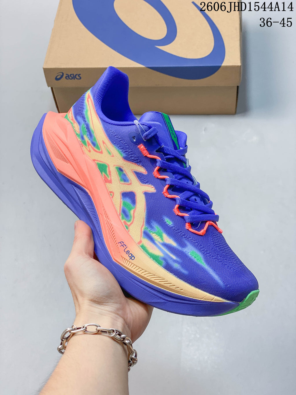 ASICS MEGABLAST Running Shoes – Purple Multicolor