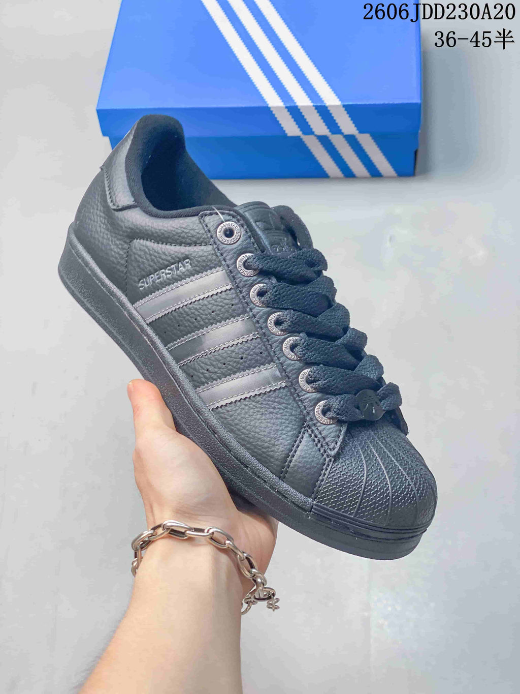 Adidas Originals Superstar Sneakers JQ3914 Dark Gray