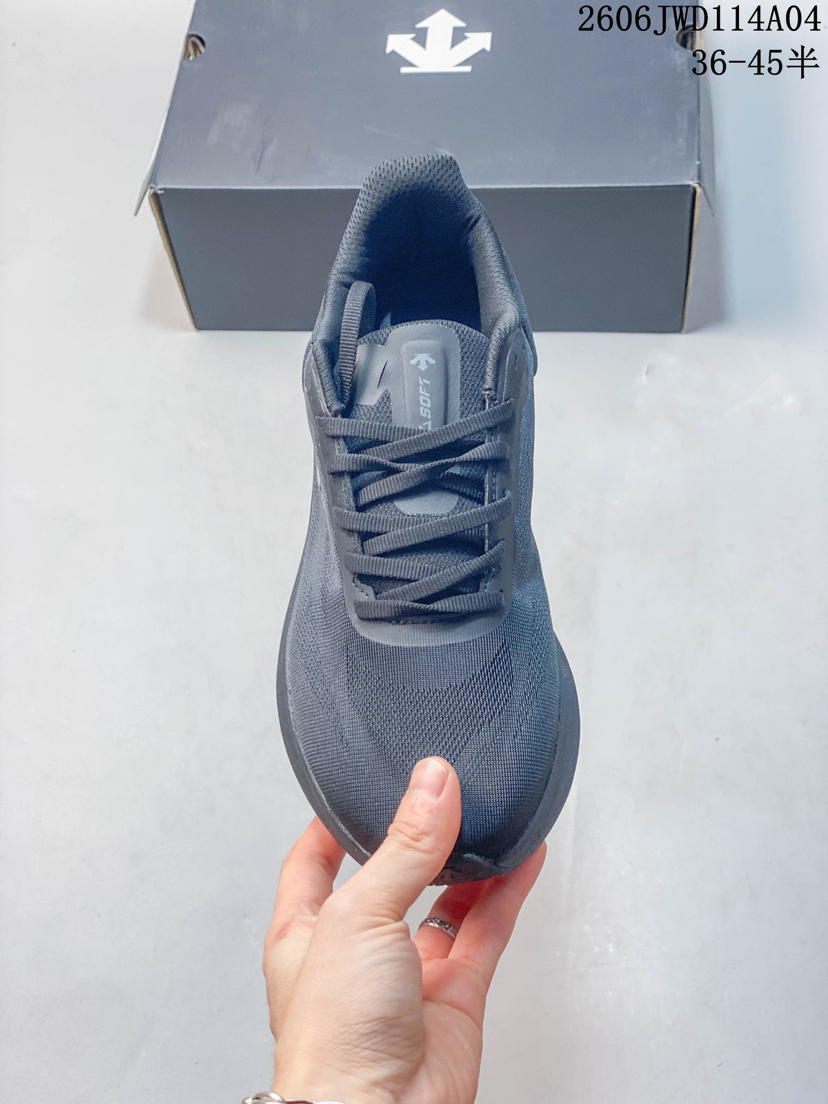 DESCENTE EDGE COURT RETRO Sneakers Gray SP323LSN82