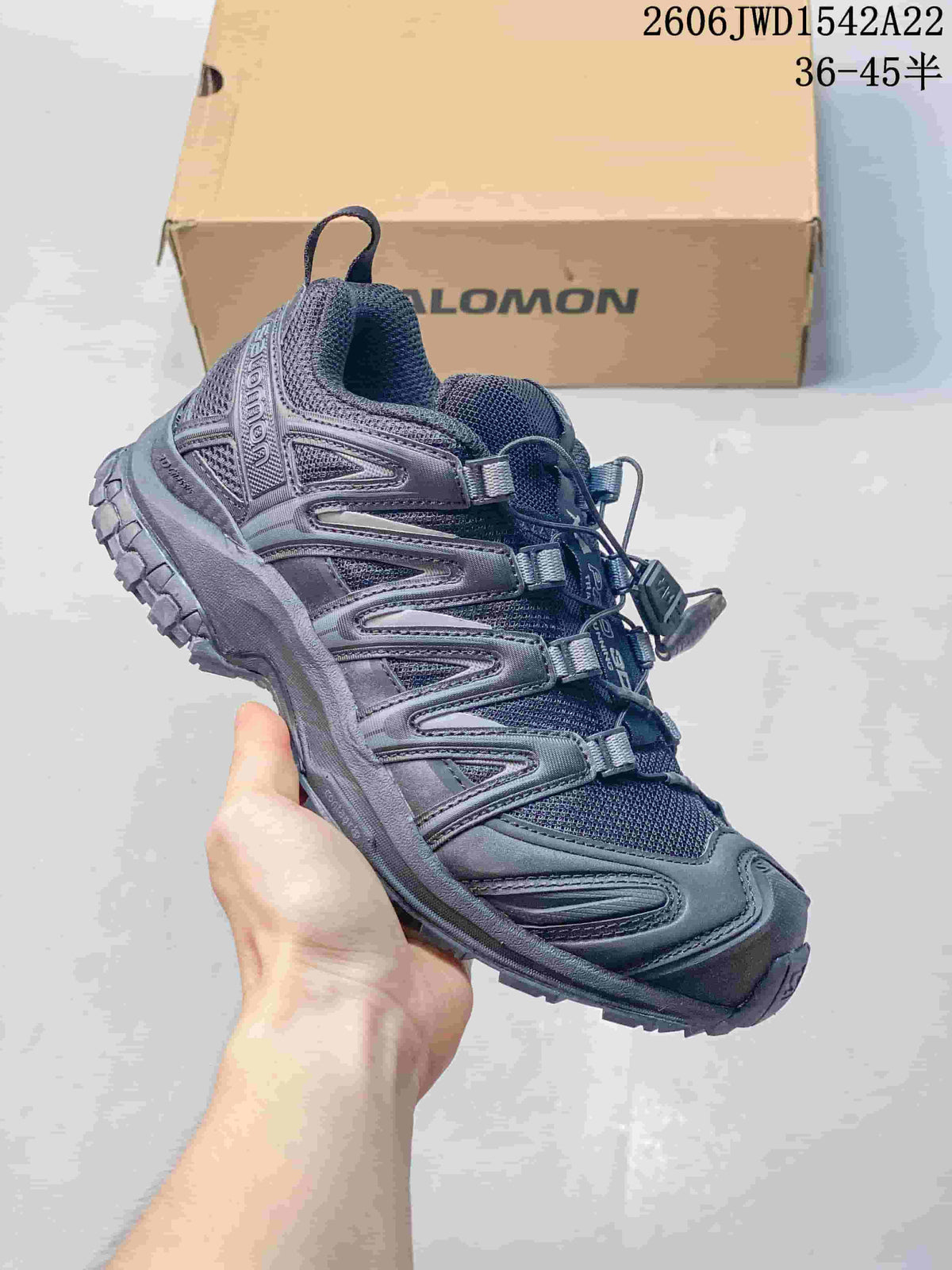 Salomon Trail Sneakers with Quicklace, Multiple Colors
