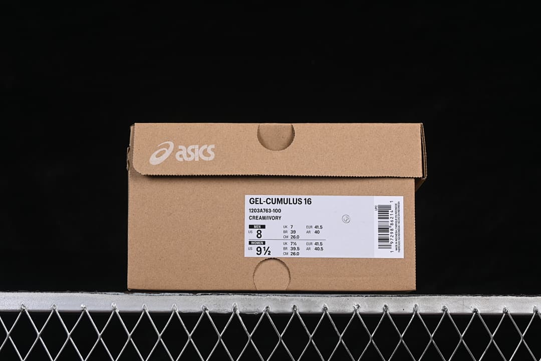 ASICS GEL-CUMULUS 16 Cream Ivory Green Sneakers 1203A763-100