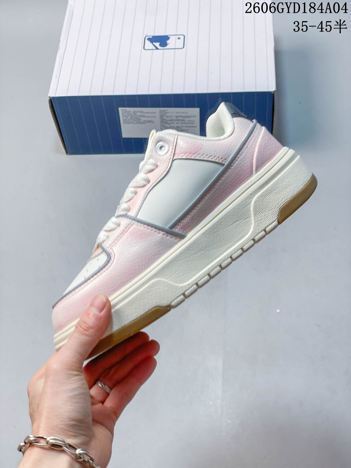 MLB Chunky Liner Basic Pink Platform Sneakers