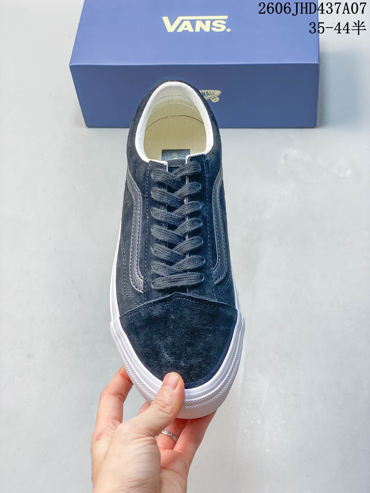 Vans Old Skool 36 Low-Top Sneakers, Navy and White
