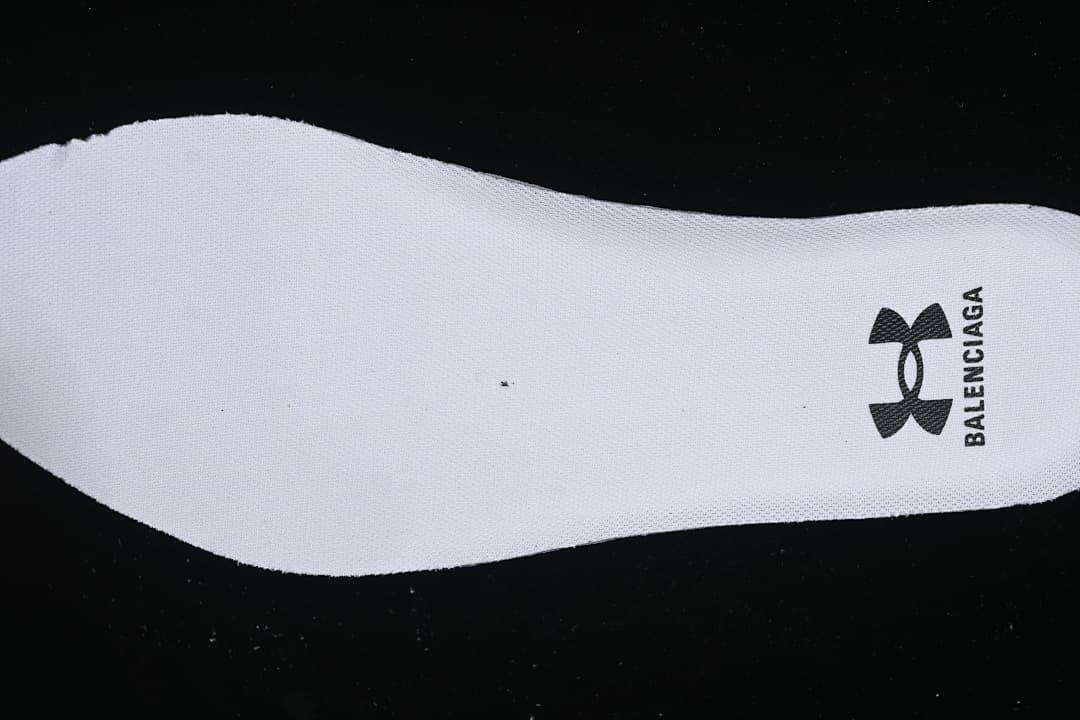 Balenciaga 3XL Low-Top Sneakers in White and Black