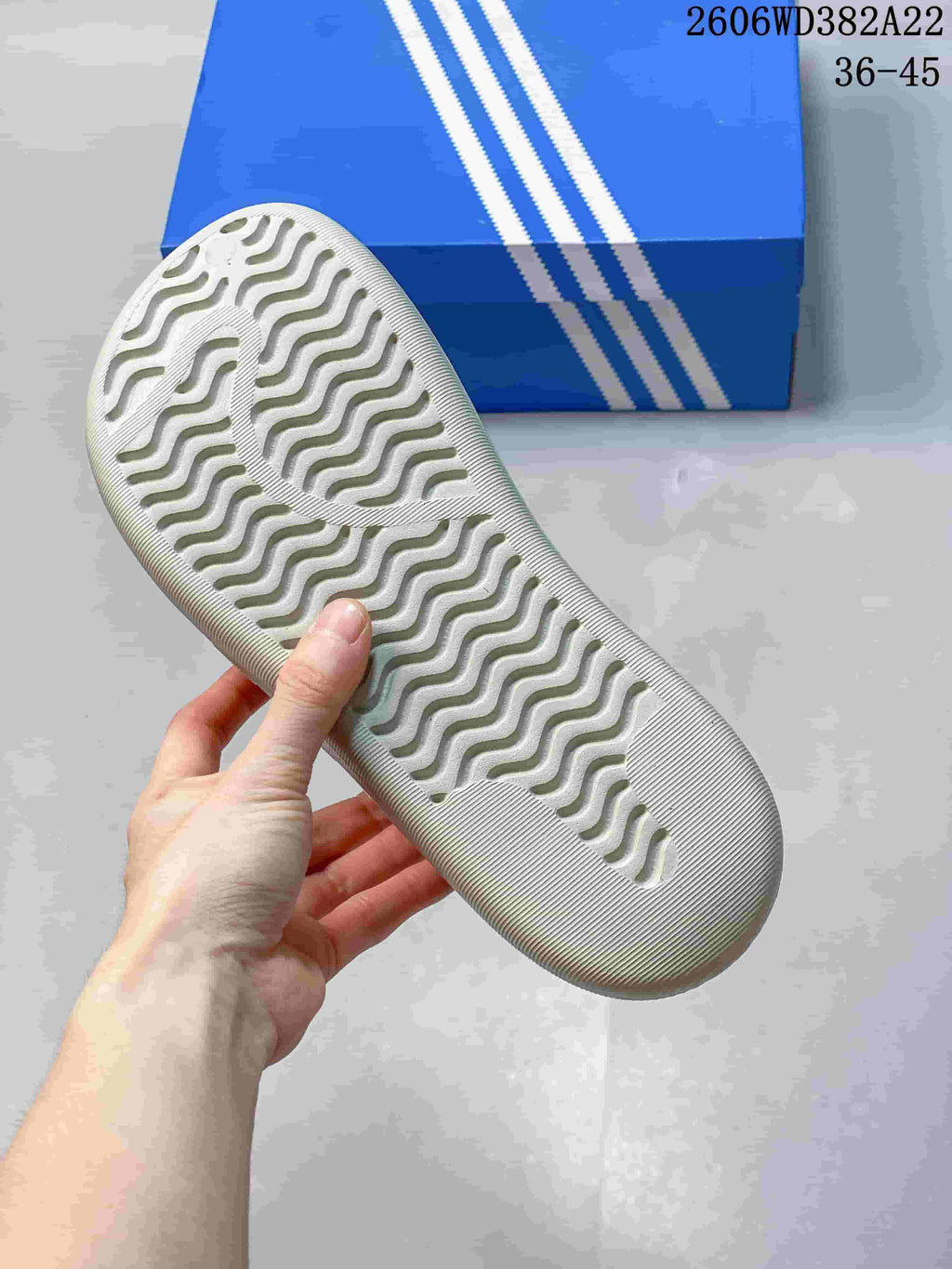 Adidas Originals Adifom Superstar Clogs in Light Gray