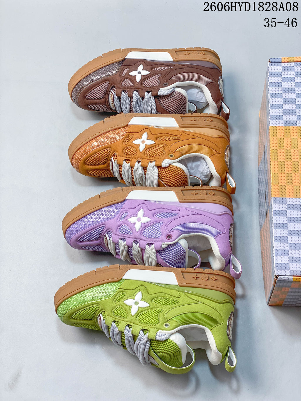 Louis Vuitton LV Trainer Low-Top Sneakers