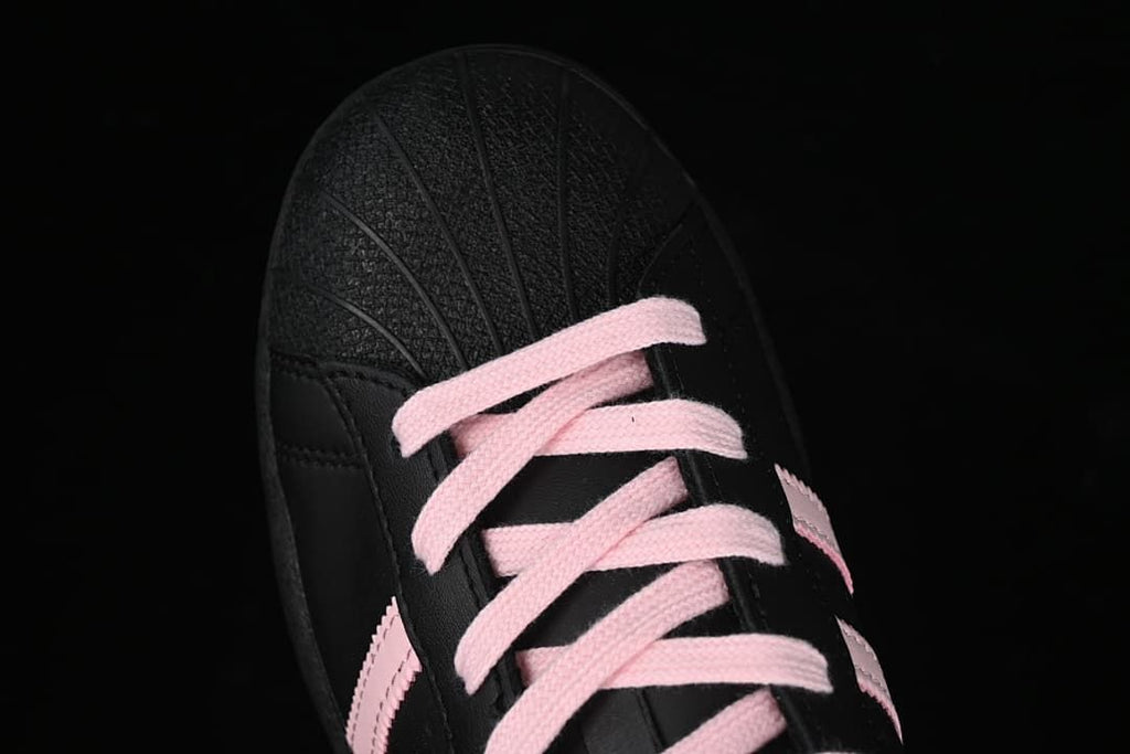 adidas Superstar EG4959 Black and Pink Sneakers