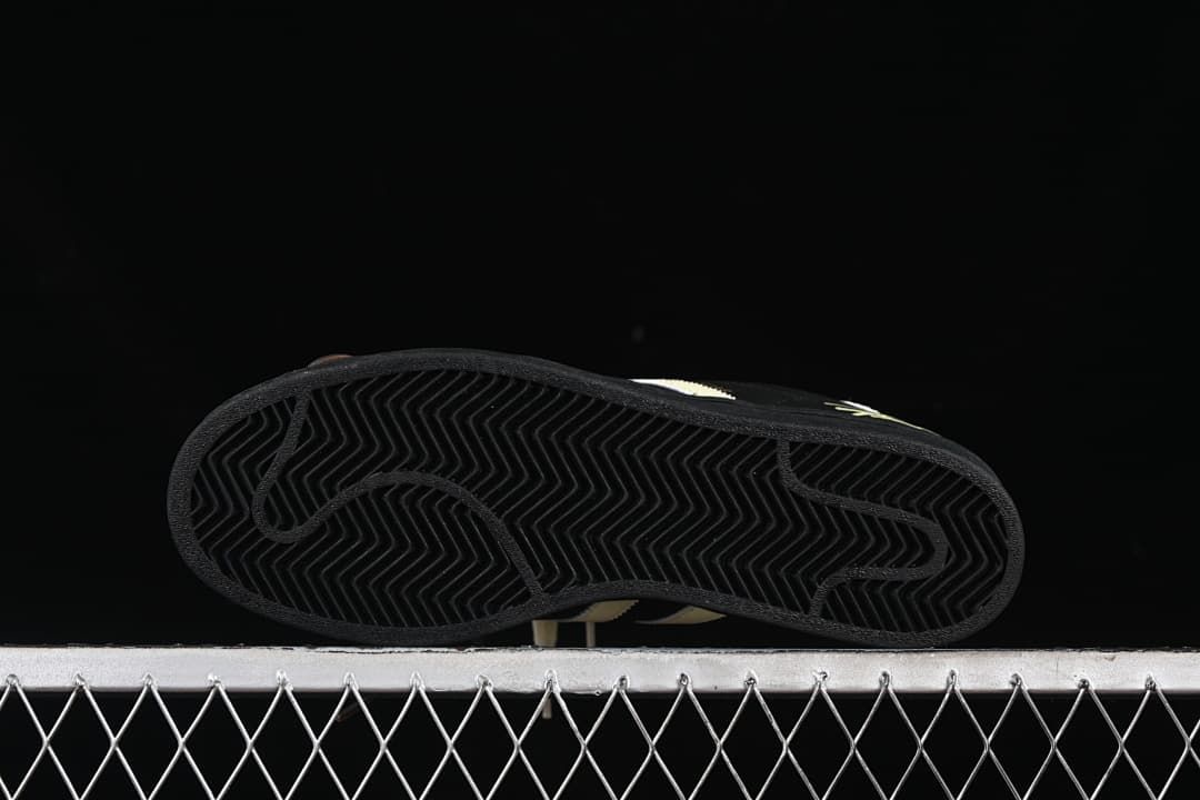 adidas Superstar EG4959 Black and Cream Sneakers