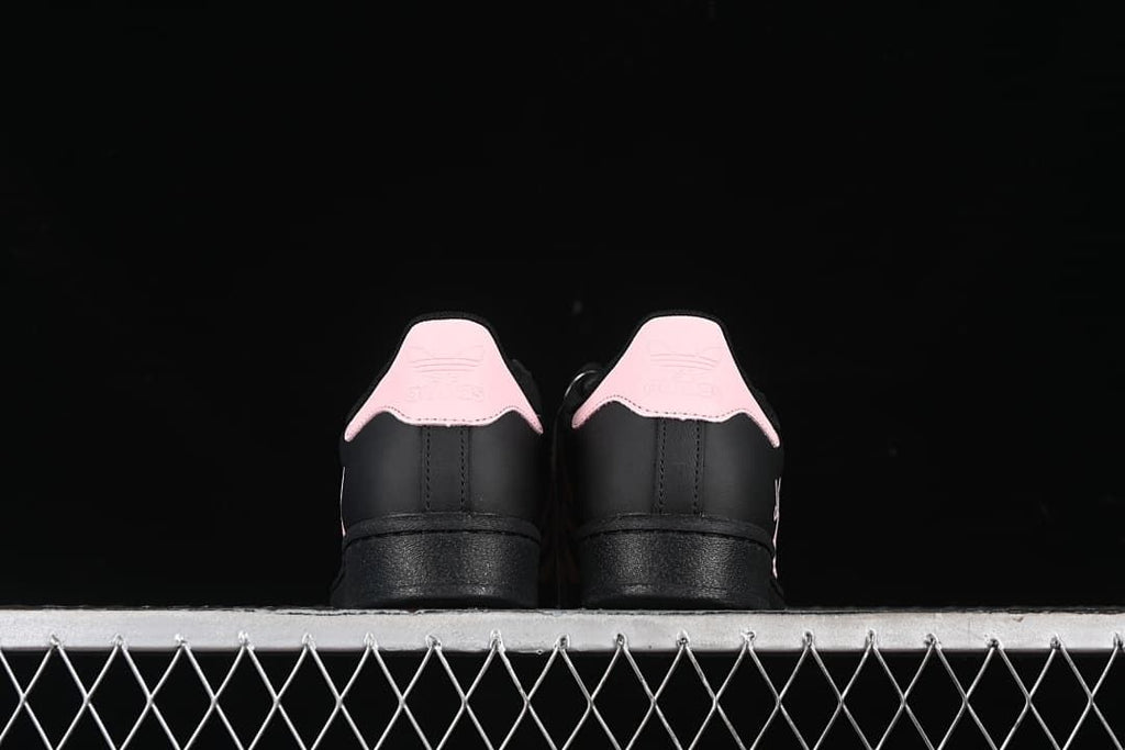 Adidas Superstar EG4959 Black and Pink Sneakers