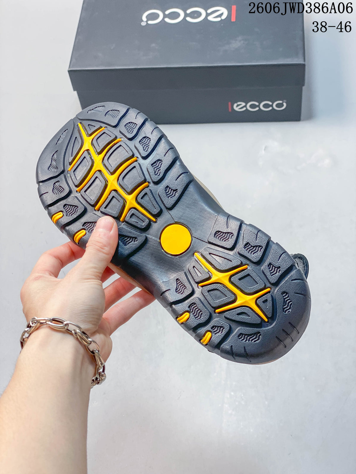 ECCO Outdoor Closed-Toe Sandals in Charcoal