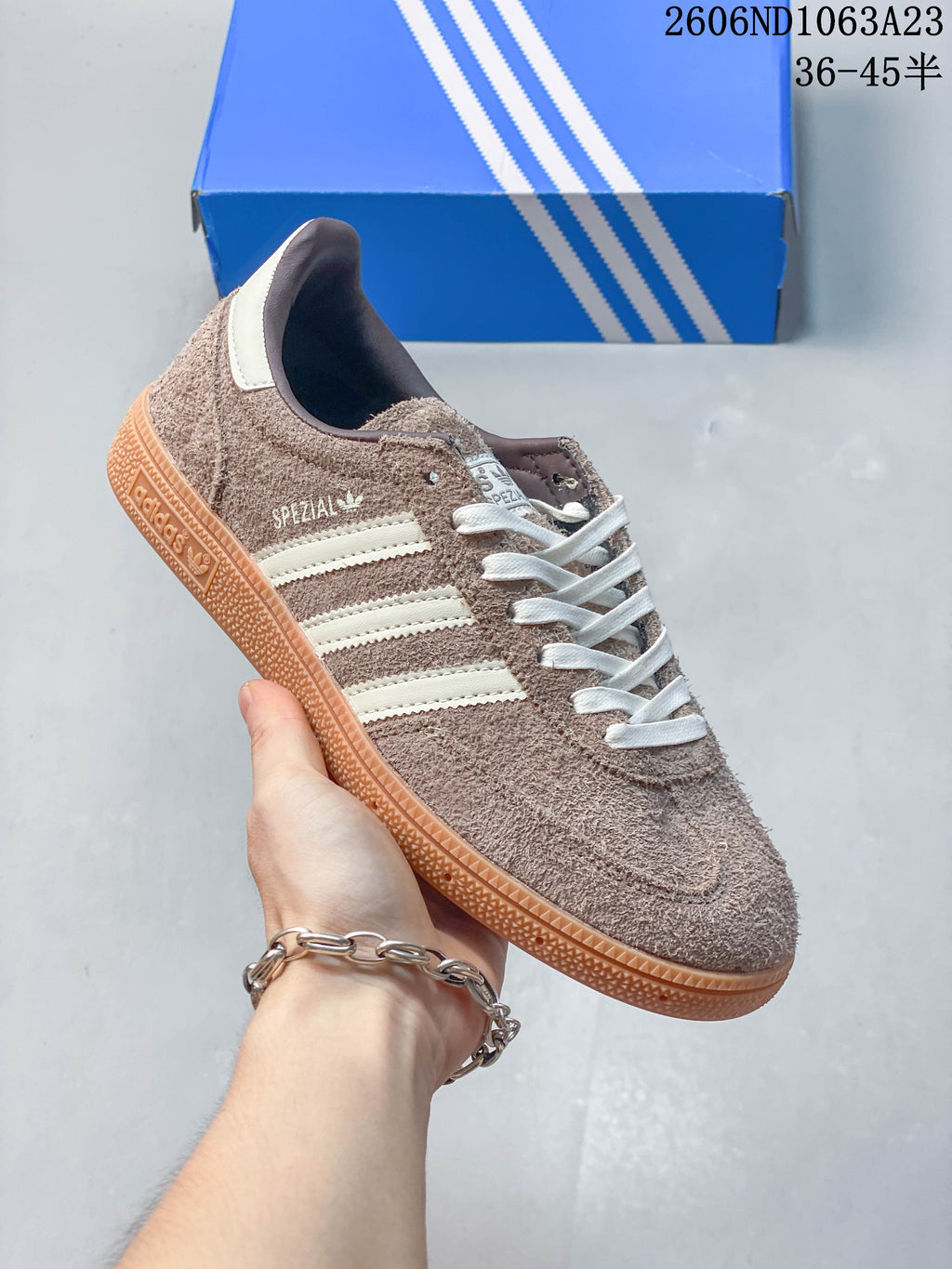 Adidas Originals Samba Spezial Low-Top Sneakers Taupe