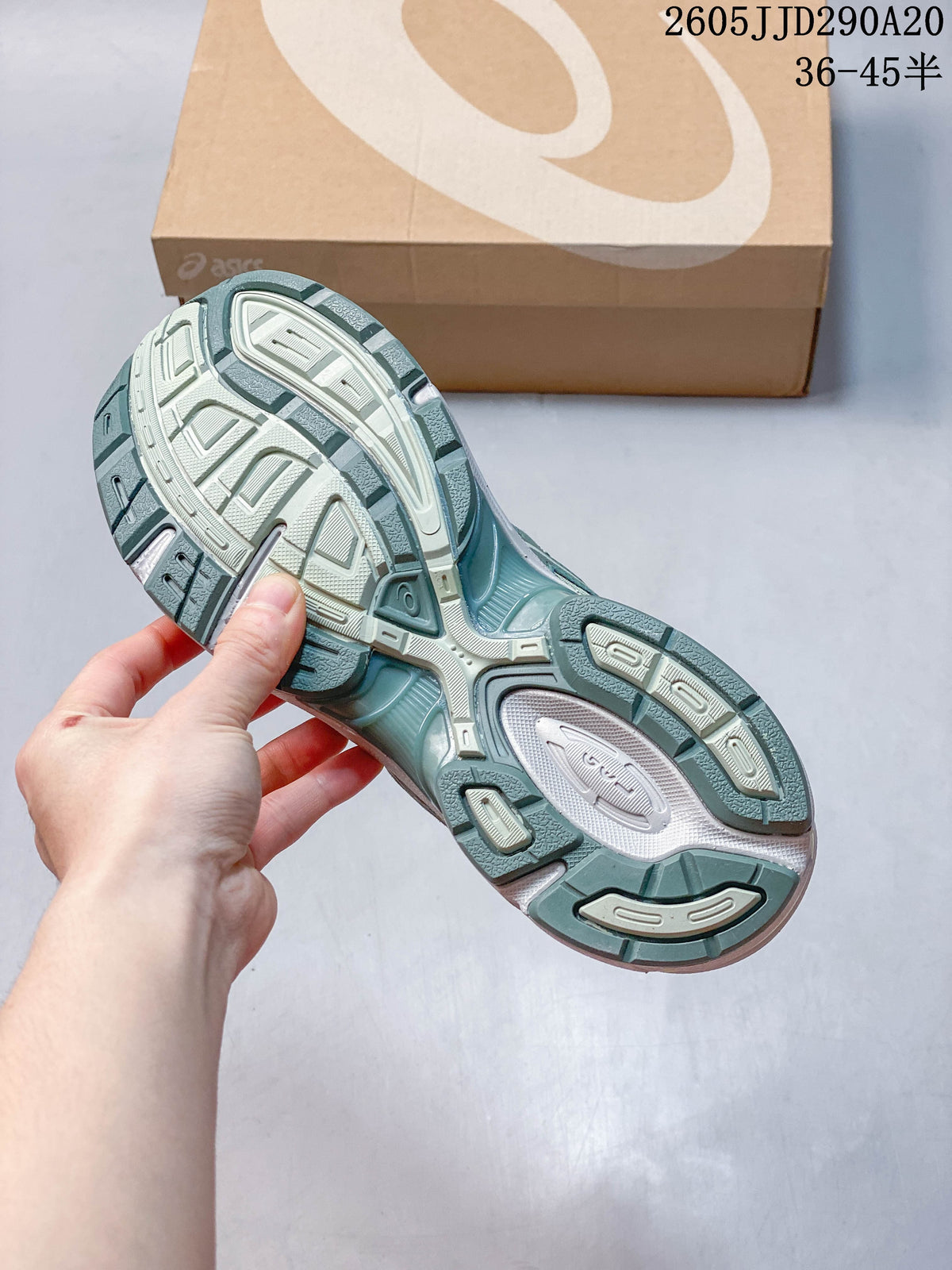 ASICS GEL-1130 Retro Running Sneakers in Sage Green