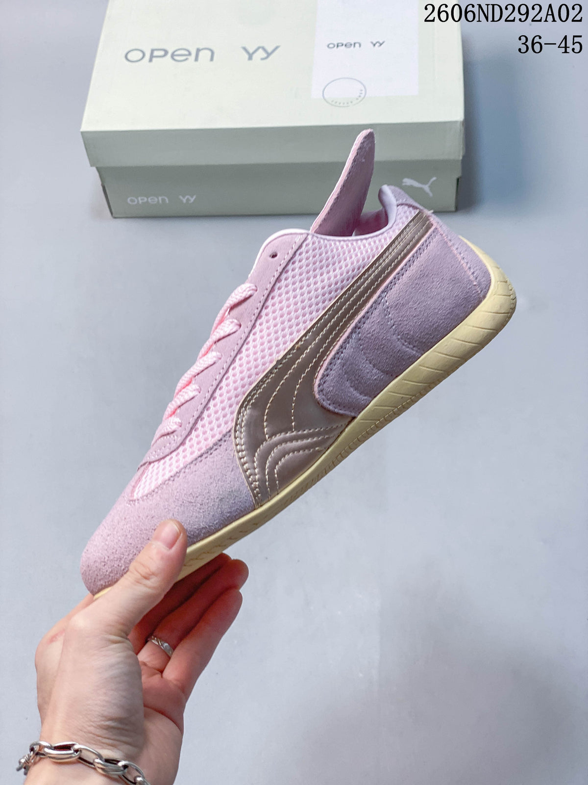 Puma Speedcat The Open YY Sneakers Pink 397397 01