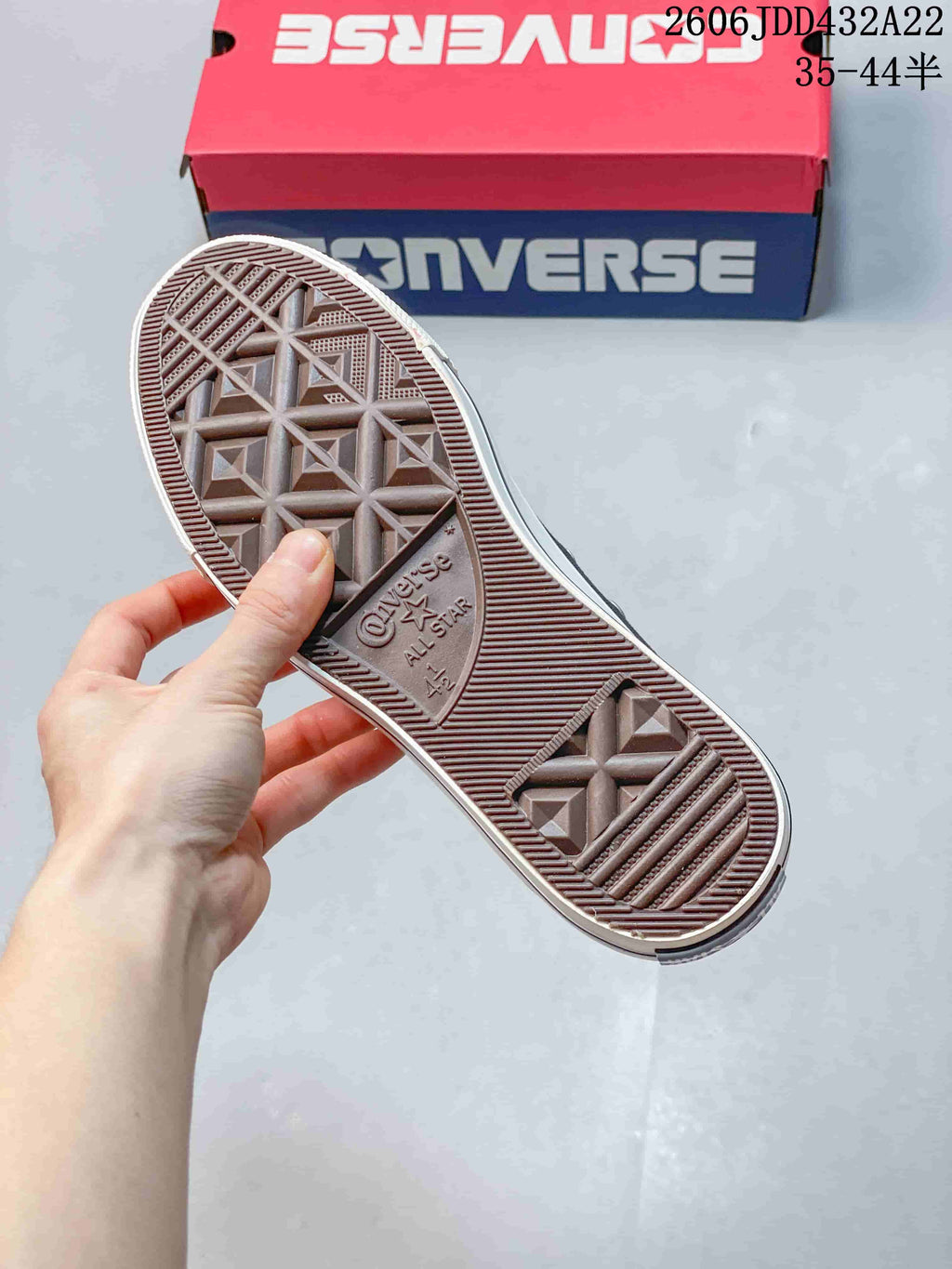 Converse All Star Low-Top Sneakers in Navy and White