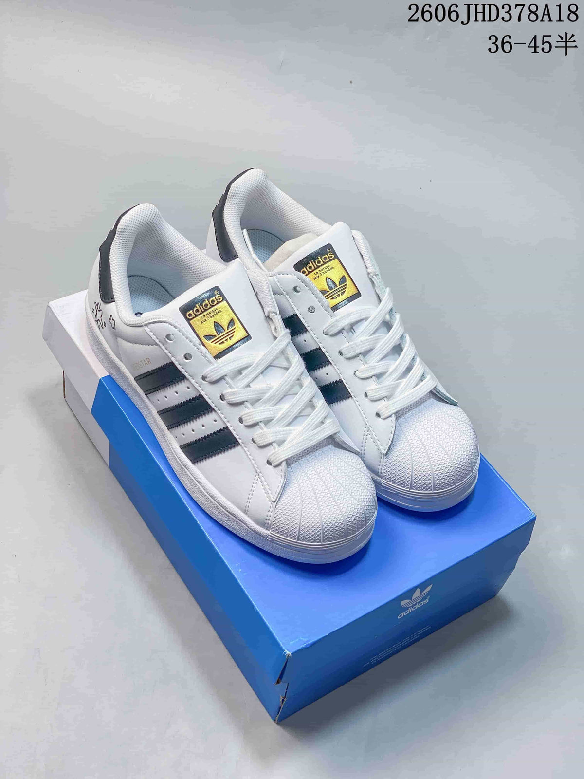 Adidas Originals Superstar White Low-Top Sneakers