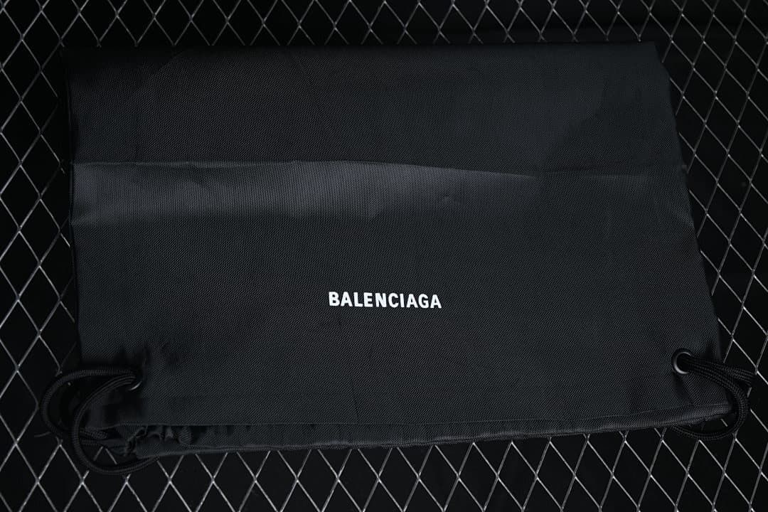 Balenciaga 3XL Low-Top Sneakers in Black and White