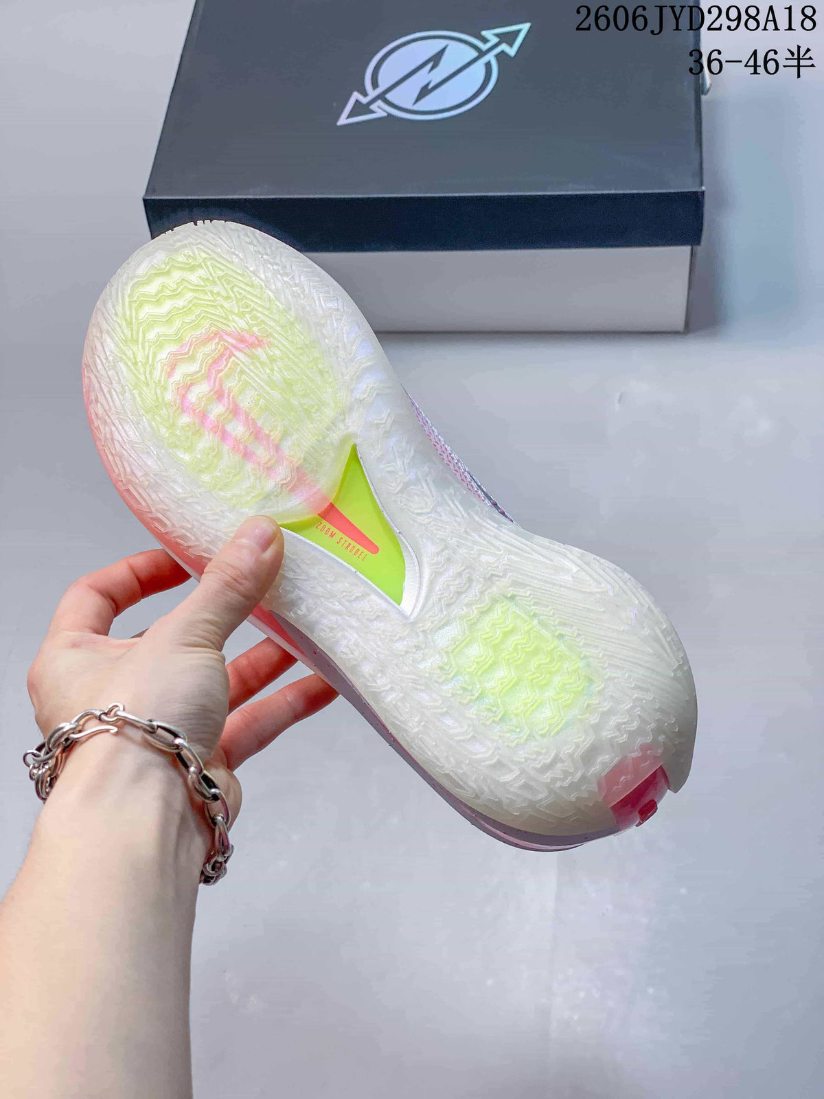 Nike Air Zoom GT Cut Low Basketball Shoes, White and Pink