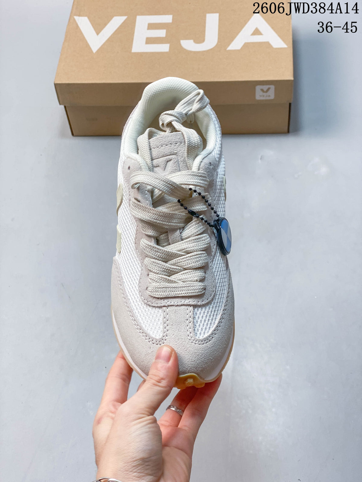 Veja Esplar Sneakers in White and Light Grey