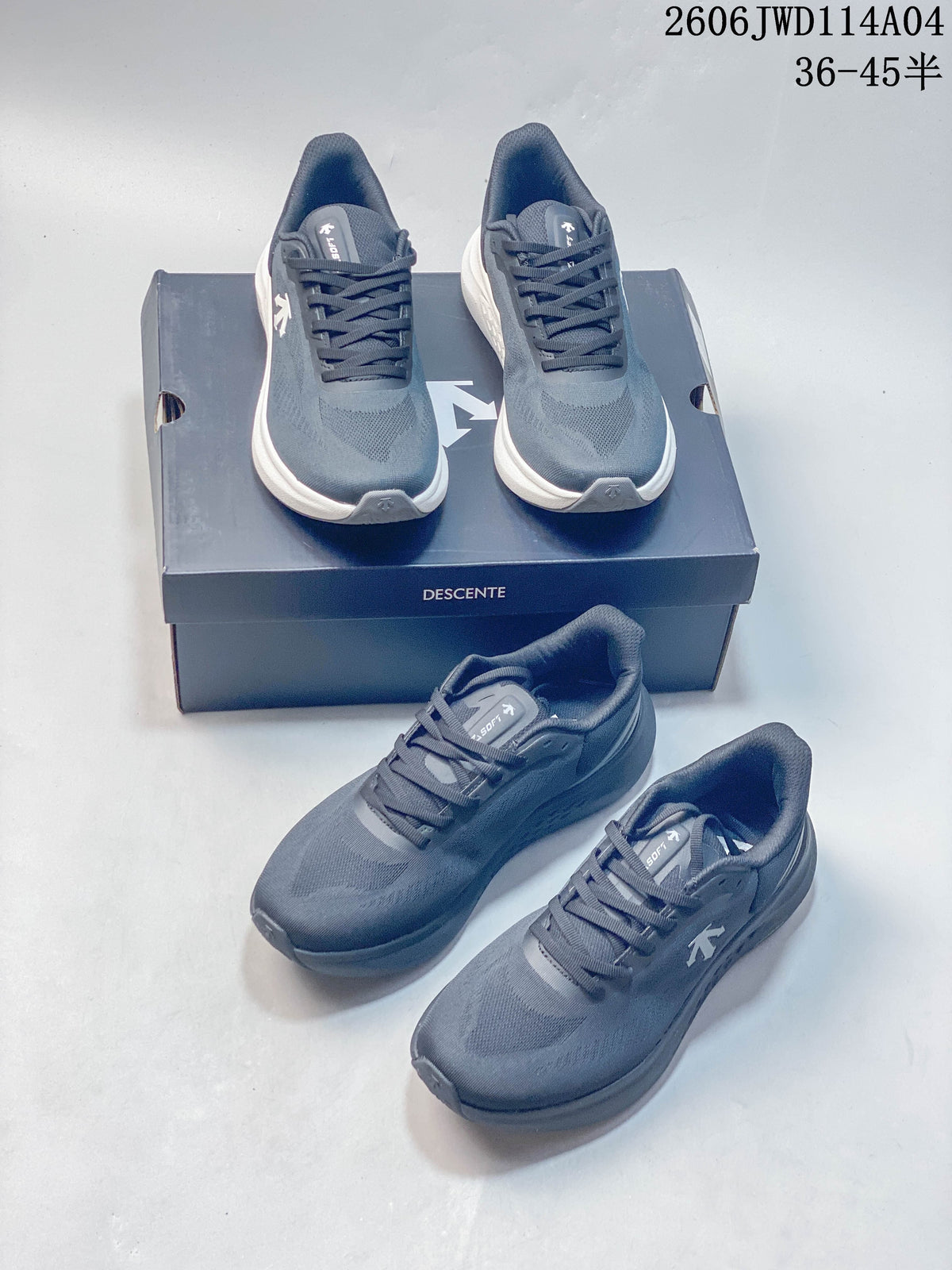 DESCENTE Edge Court Retro Low-Top Sneakers SP323LSN82