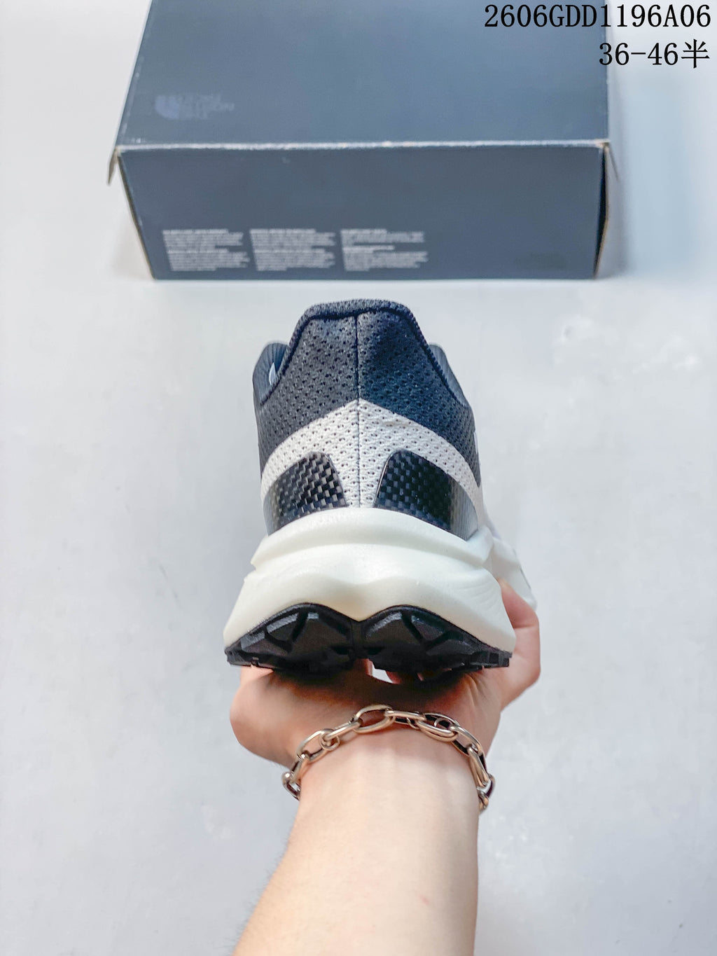 The North Face Summit VECTIV Trail Sneakers, White and Gray