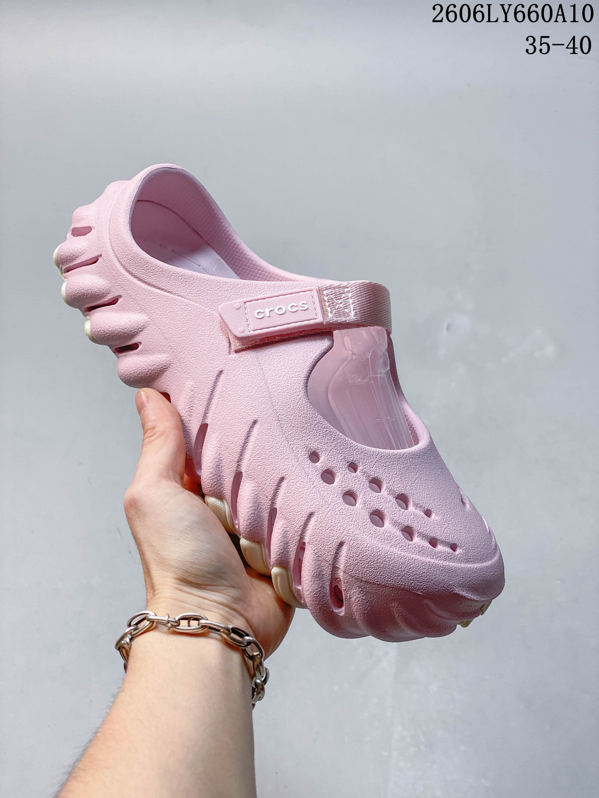 Crocs Mary Jane Clogs in Pink, Navy or Cream