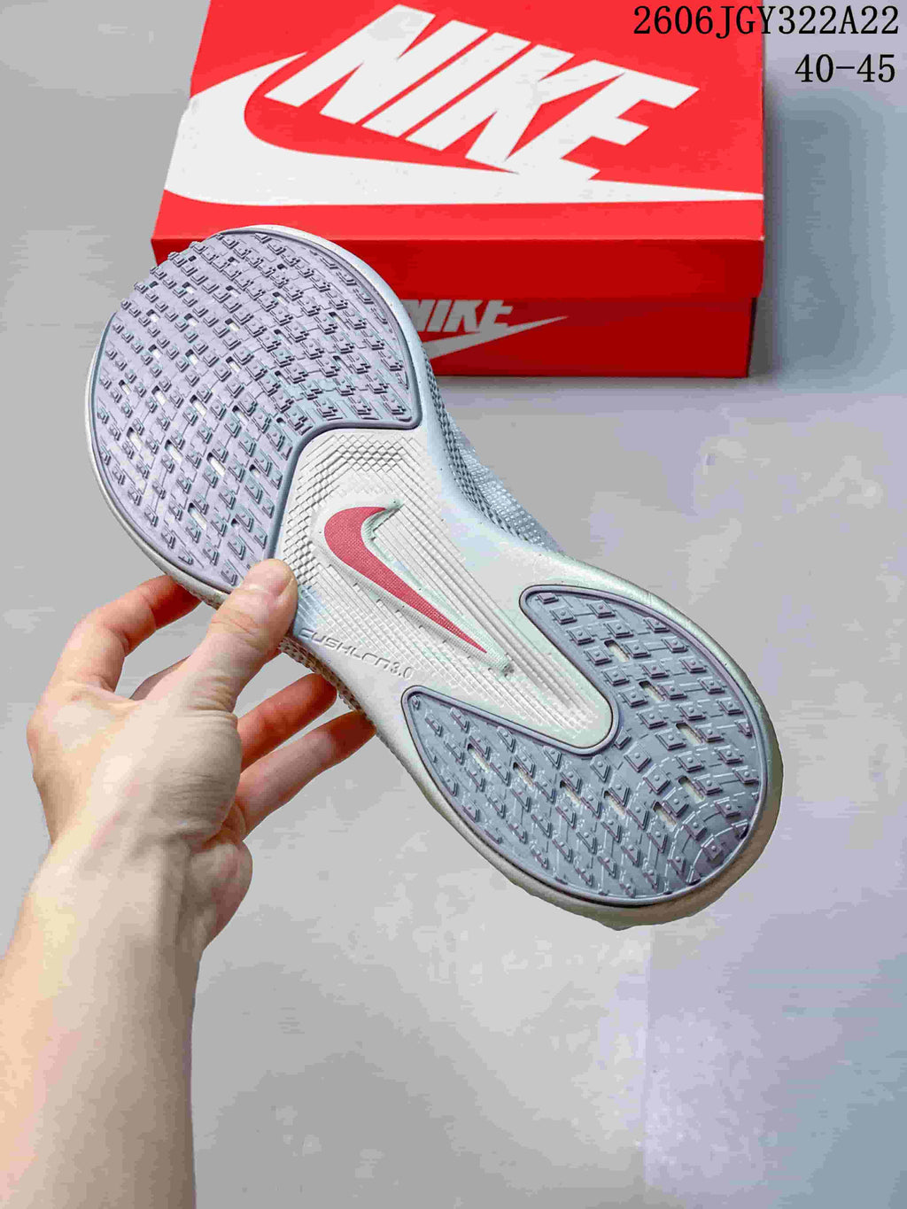 Nike Ava X White Low-Top Running Sneakers