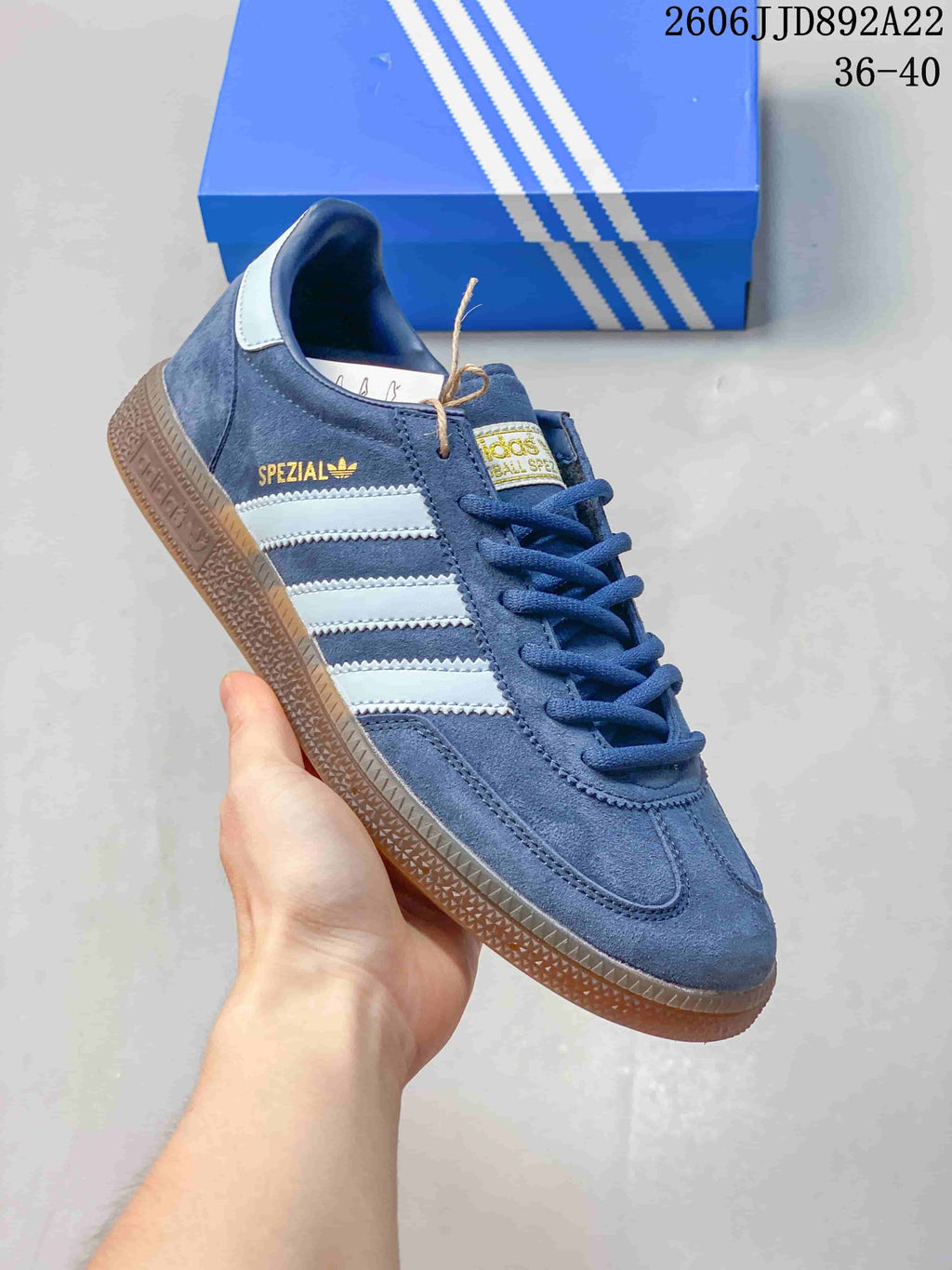 adidas Blue Low-Top Sneakers KJ6590