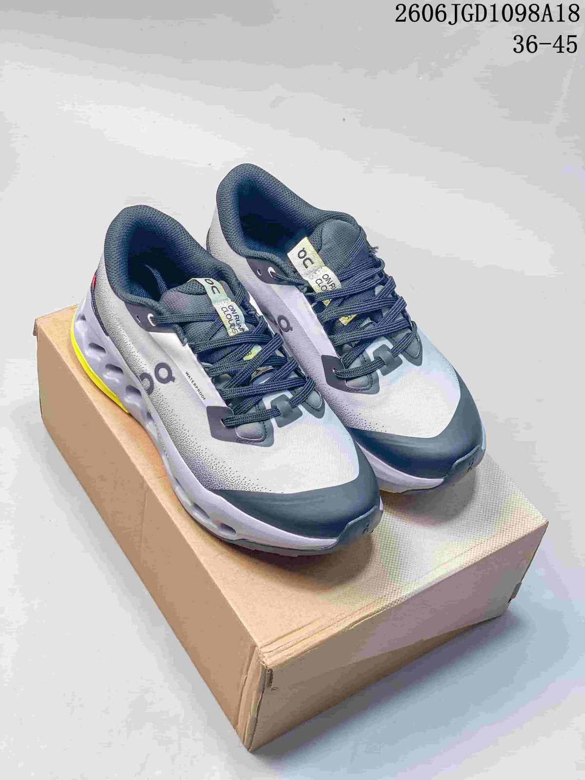 On Cloudmonster 3 Running Shoes in Gray