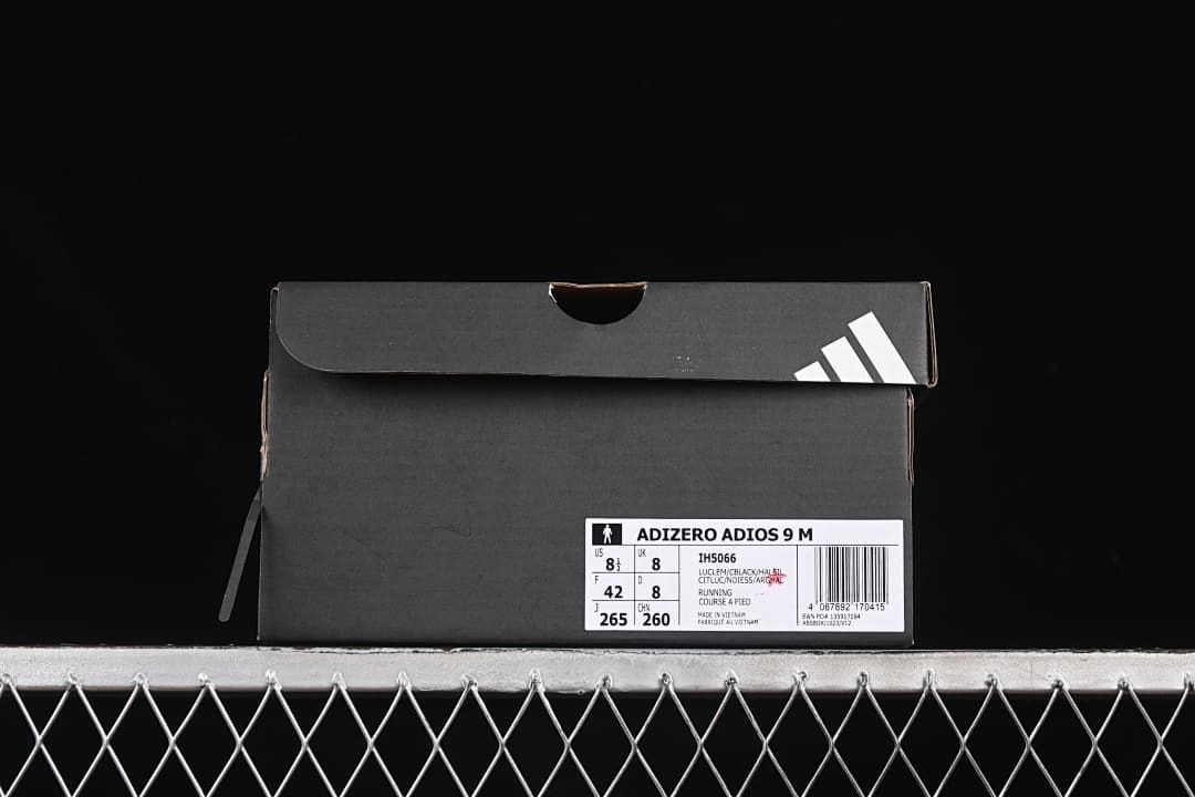 Adidas Adizero Adios 9 M Running Shoes in Neon Yellow